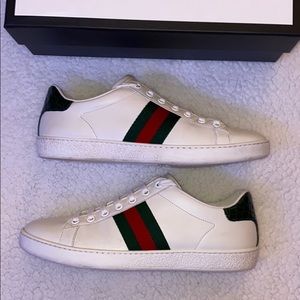 Gucci Ace Leather Sneaker